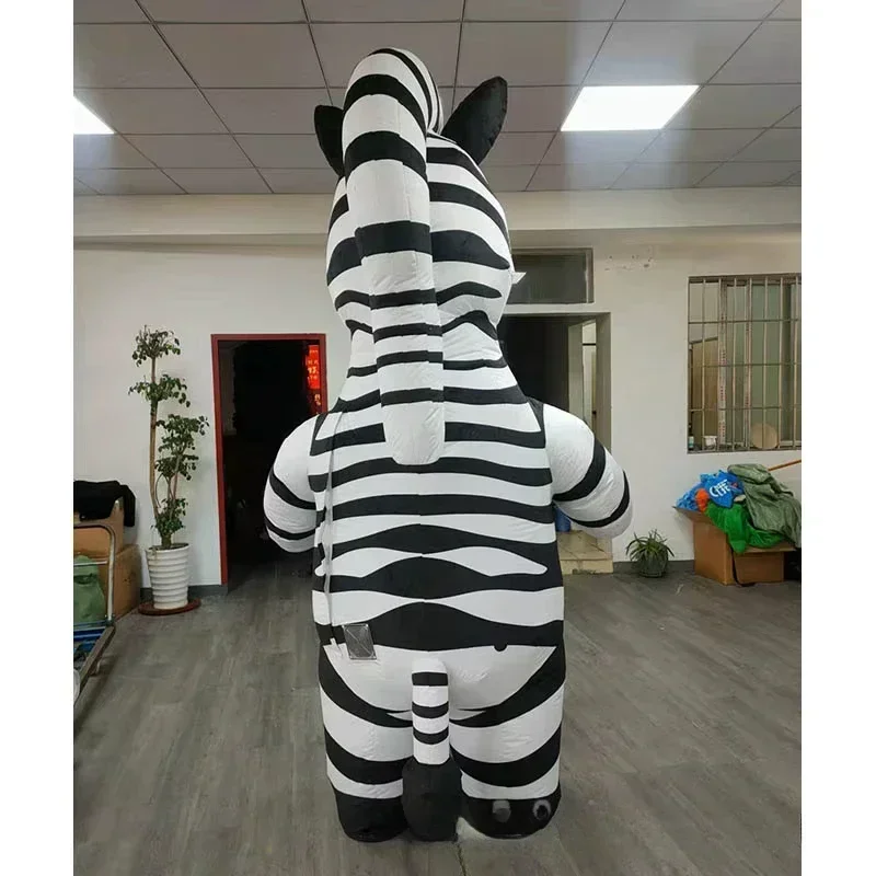 Funny Zebra Inflatable Mascot  - Costumes ulasan dan harga