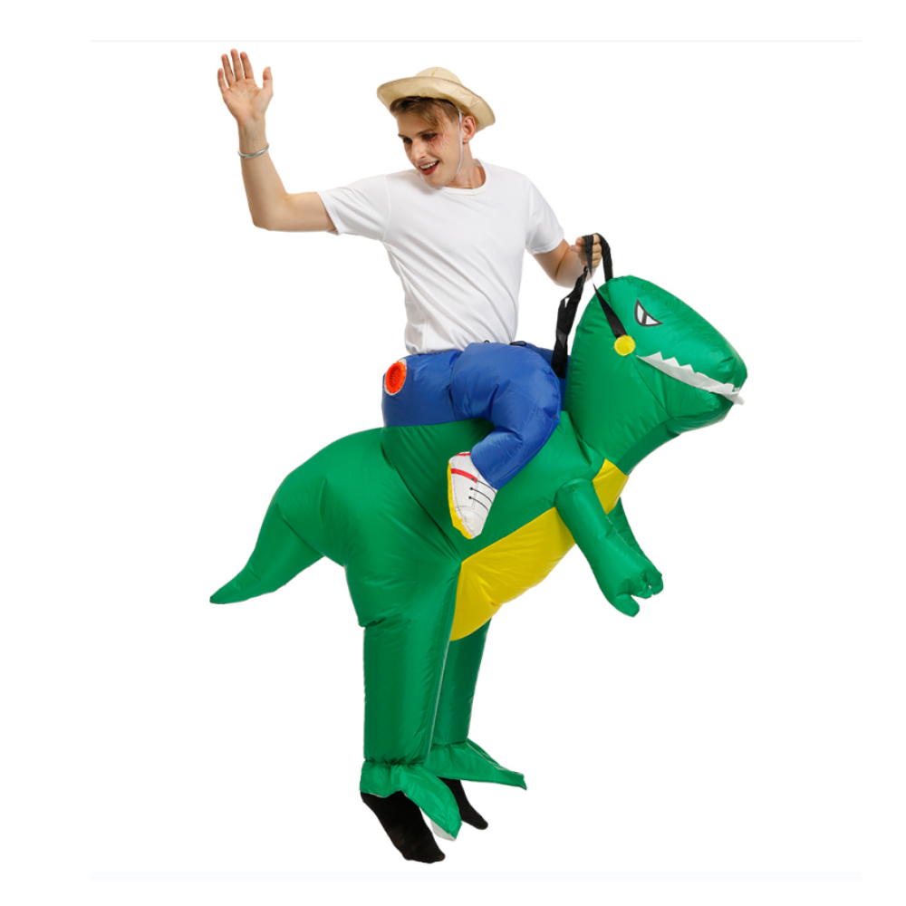 Ride On Dinosaur Inflatable Co - Inflatable Dinosaur Costume Adult ulasan dan harga