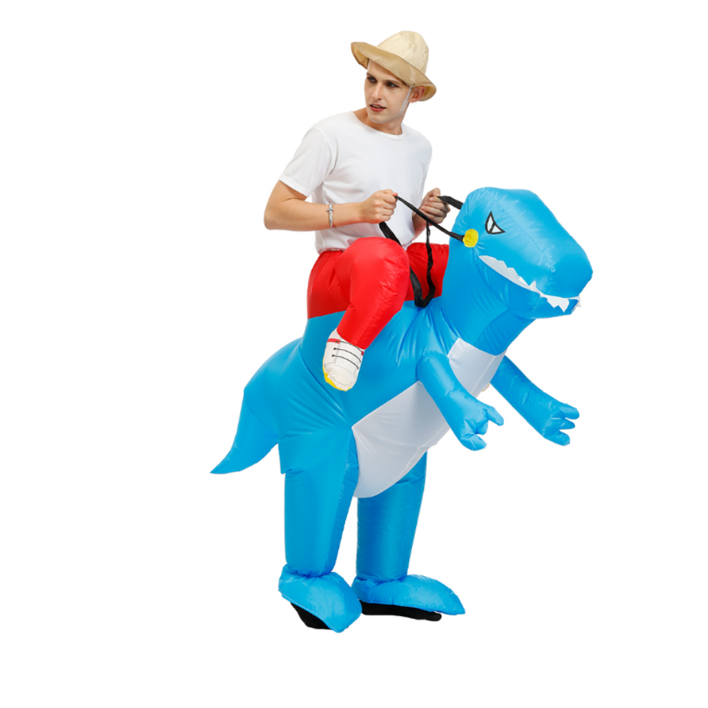 Ride On Dinosaur Inflatable Co - Inflatable Dinosaur Costume Adult ulasan dan harga