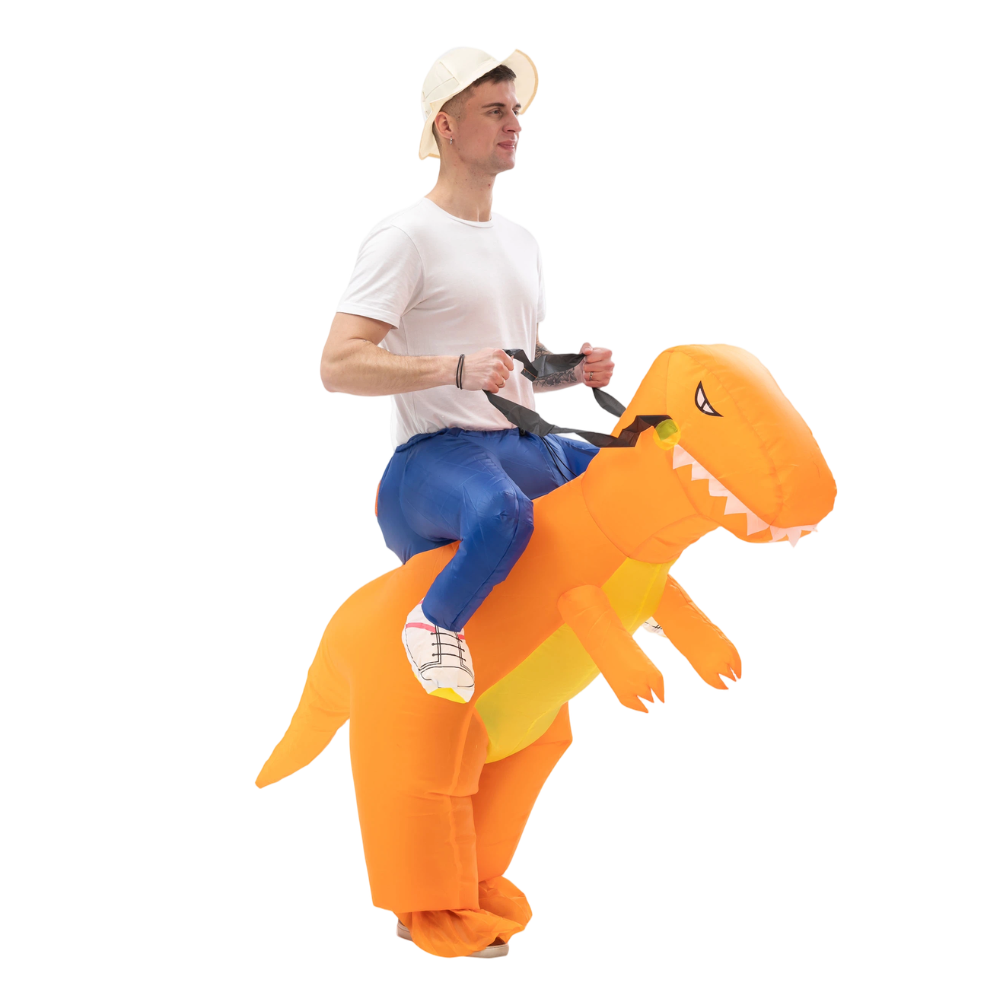 Ride On Dinosaur Inflatable Co - Inflatable Dinosaur Costume Adult ulasan dan harga