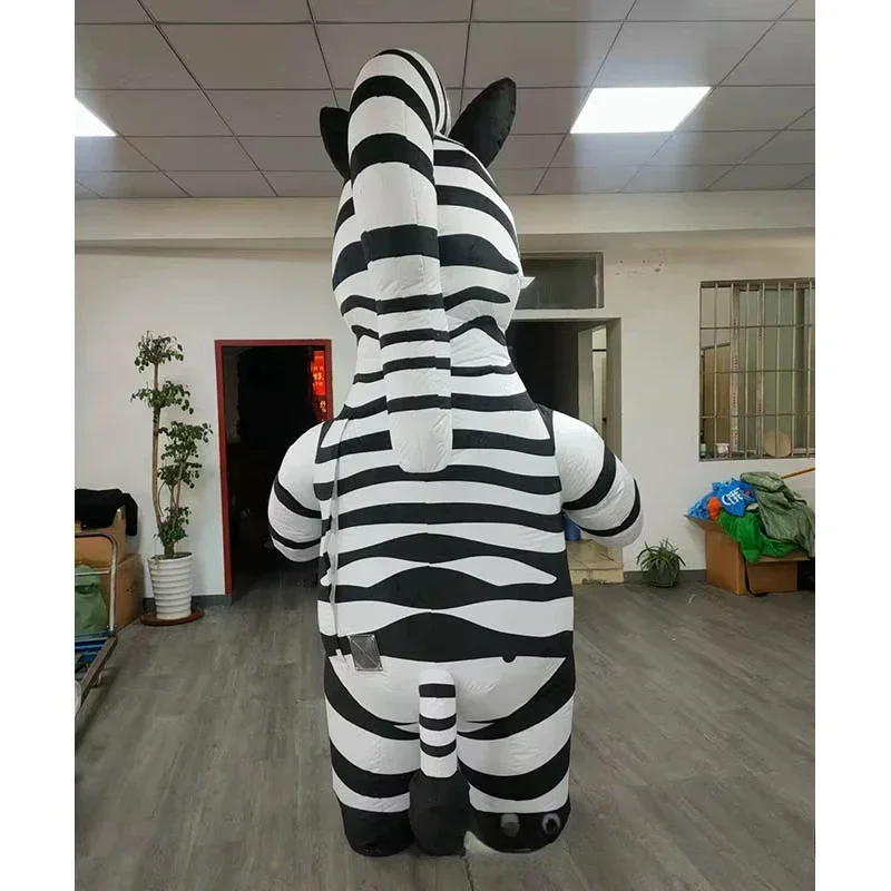 Inflatable Zebra Mascot Costum - Costumes ulasan dan harga