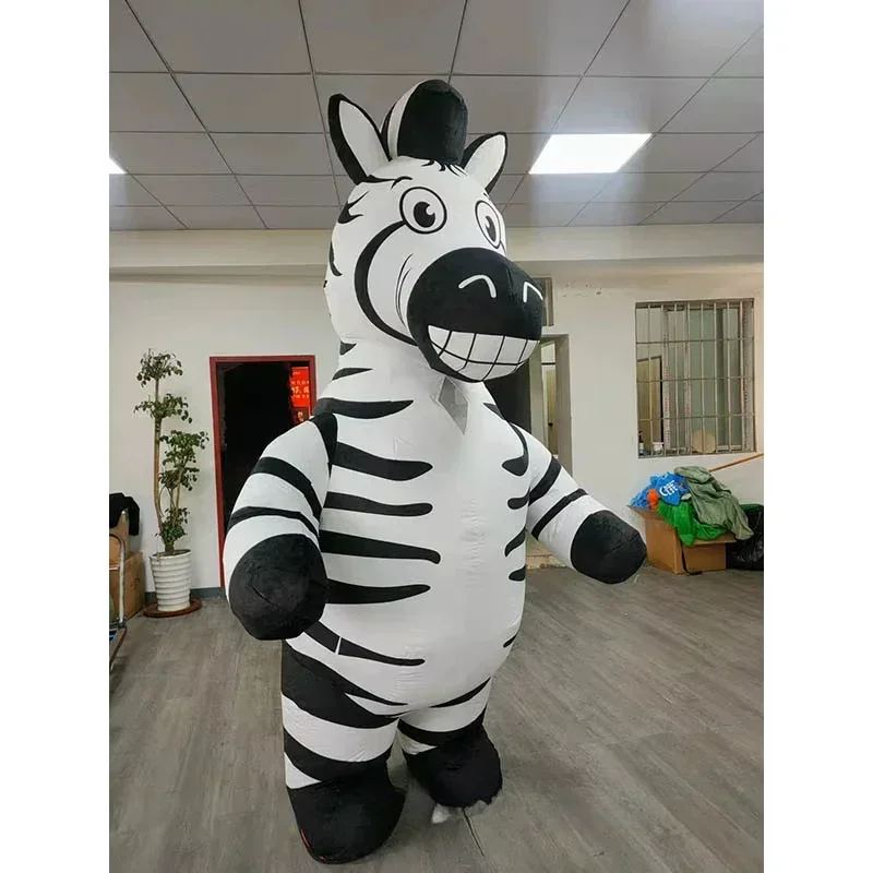 Inflatable Zebra Mascot Costum - Costumes ulasan dan harga