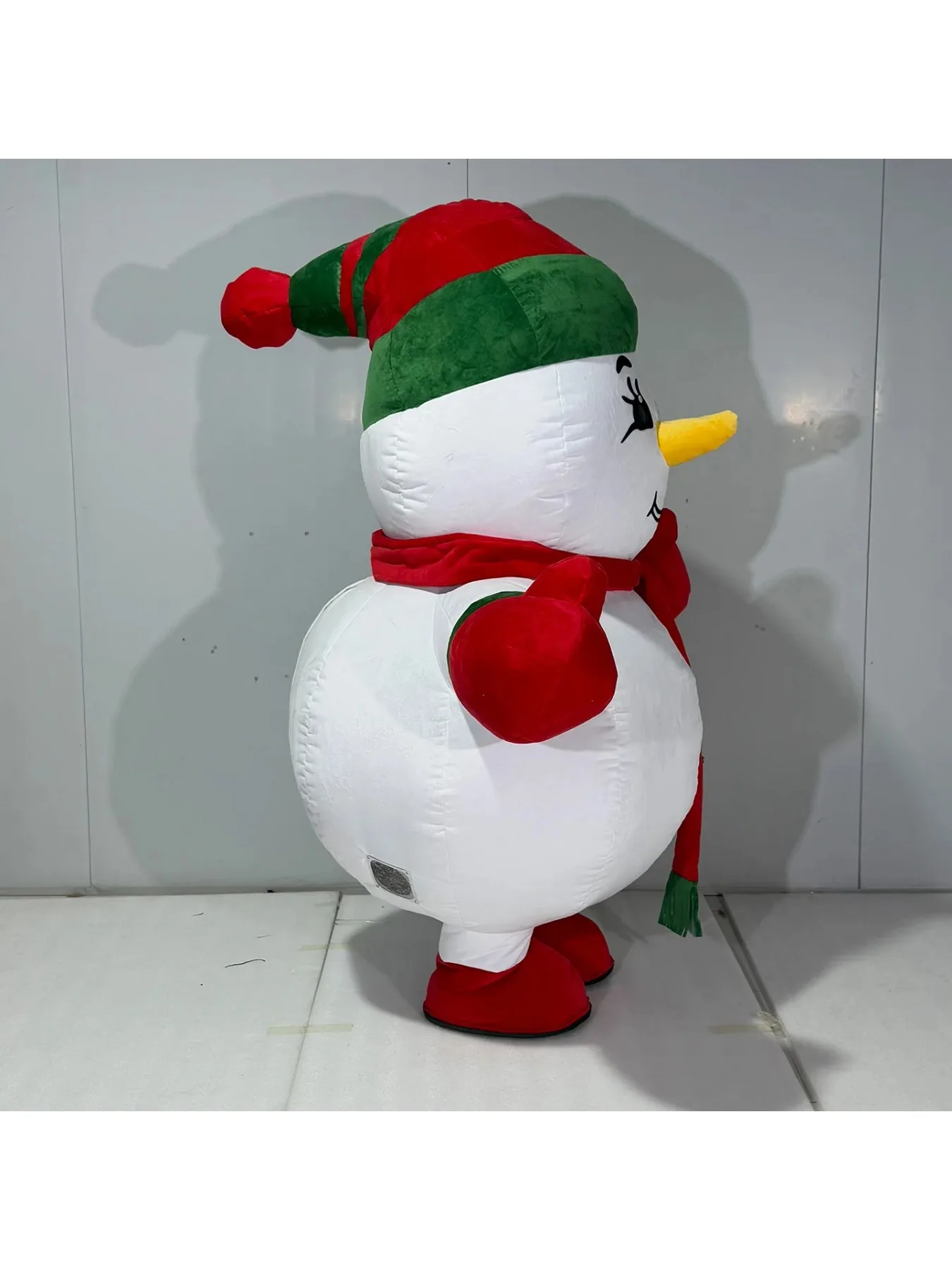 Inflatable Snowman Mascot Cost - Costumes ulasan dan harga