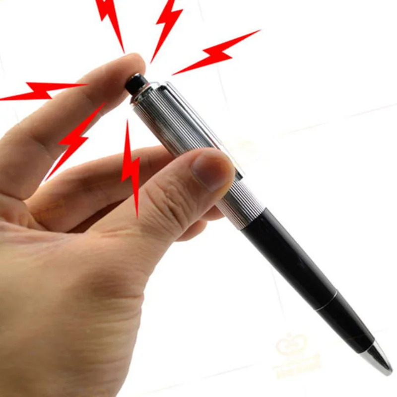 11L@1pcs Creative Electric Sho - Shock Pen Prank Toy ulasan dan harga