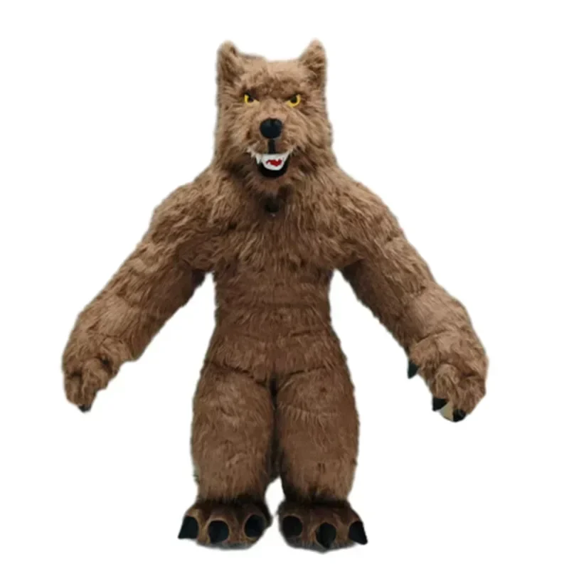 Giant Inflatable Grey Wolf Mas - Costumes ulasan dan harga