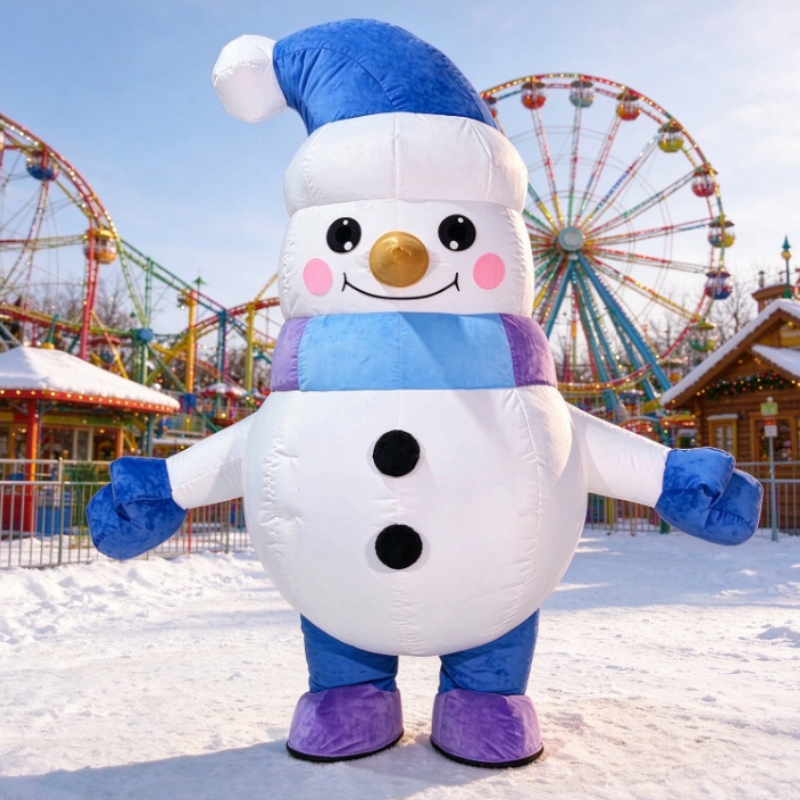 Christmas Snowman Inflatable M - Costumes ulasan dan harga