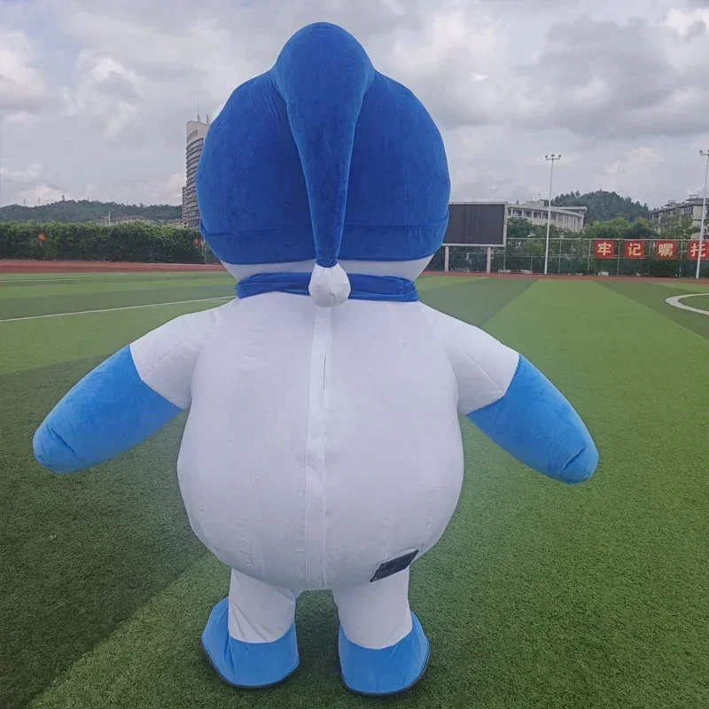 Inflatable Snowman Mascot Cost - Costumes ulasan dan harga