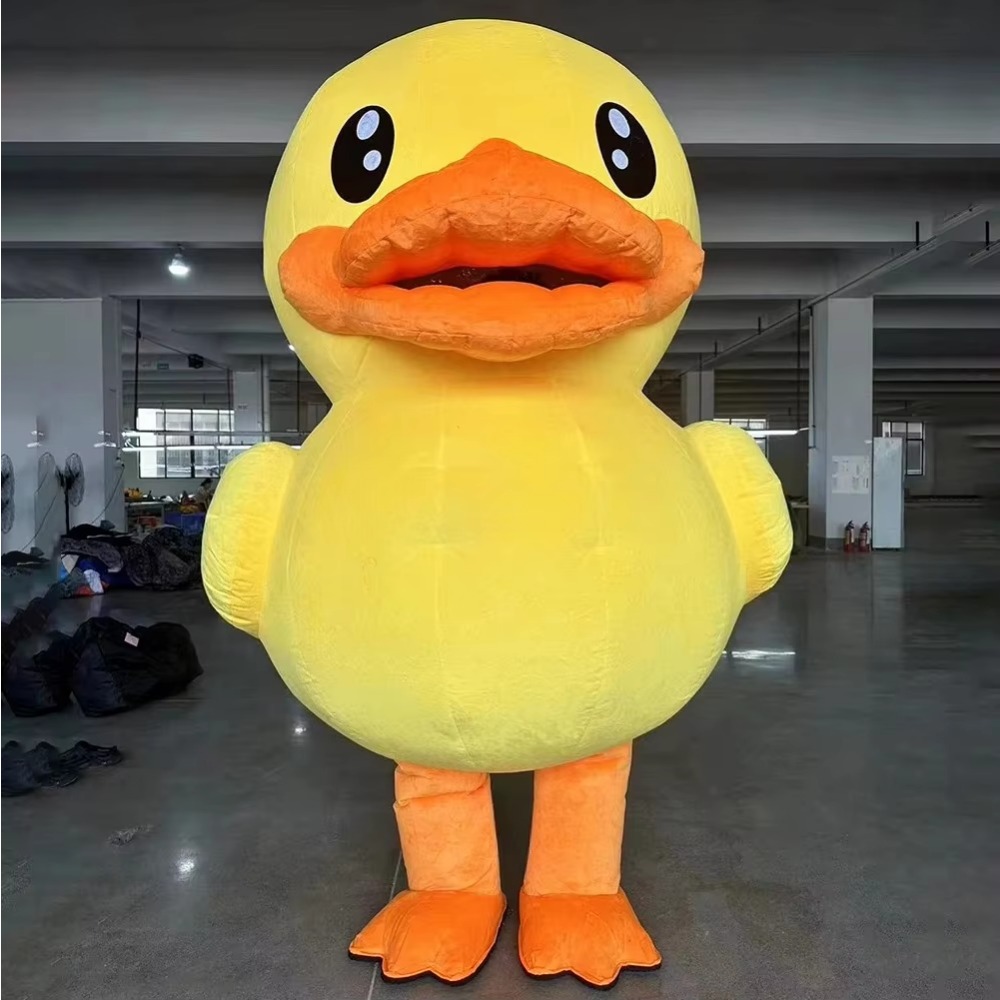 Inflatable Duck Mascot Costume - Costumes ulasan dan harga