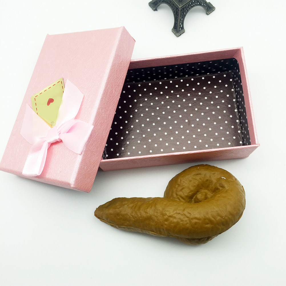 Fake Poop Prank Props Realisti - Fake Poop Gag Gift ulasan dan harga